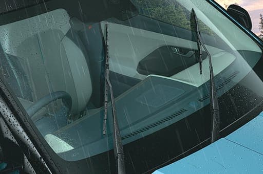 Rain sensing wipers