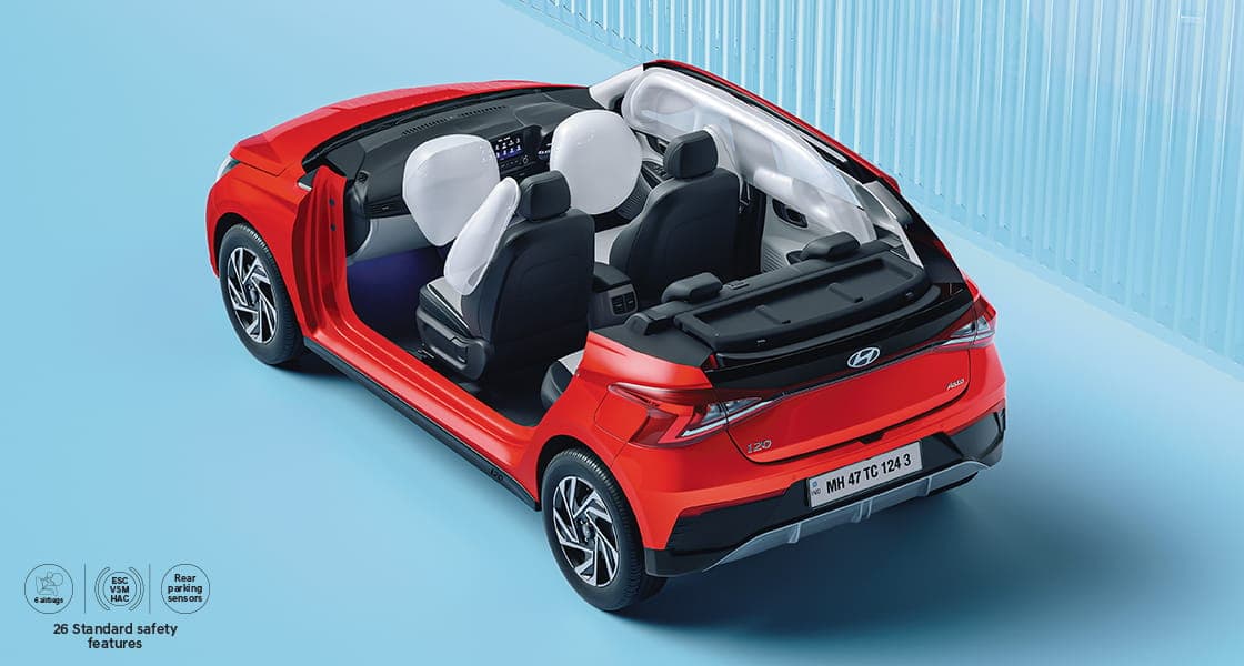 6 Airbags Standard (Best in Segment)
