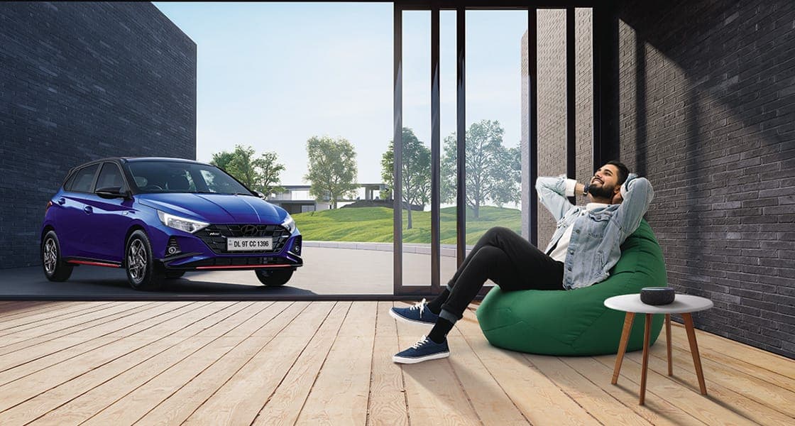 Hyundai i20 N Line Car Convenience: Just press play.