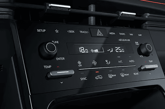 Dual zone automatic temperature control (DATC)